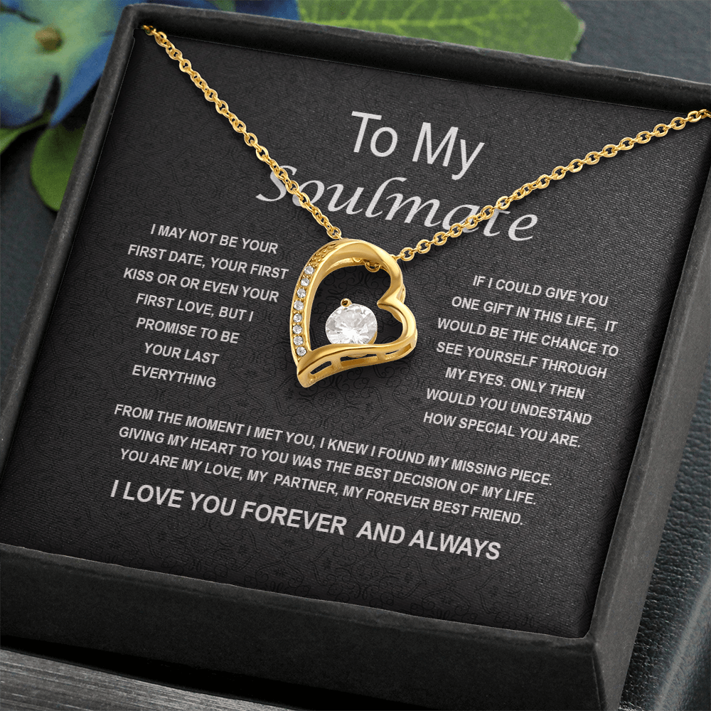 To my Soulmate- Forever Love Necklace