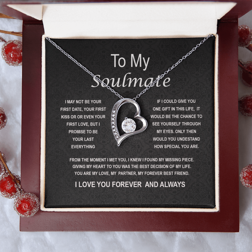 To my Soulmate- Forever Love Necklace