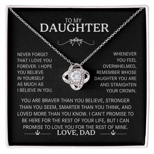 To My Daughter - Necklace