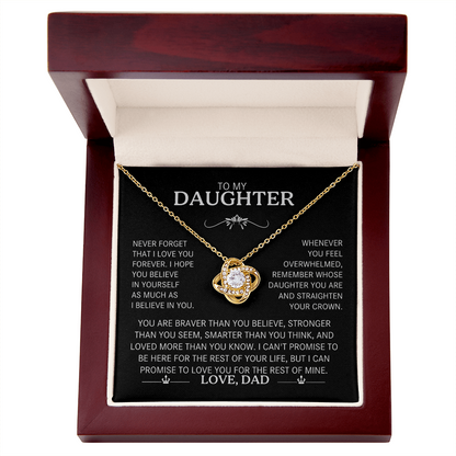 To My Daughter - Necklace