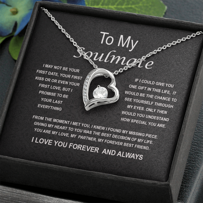 To my Soulmate- Forever Love Necklace