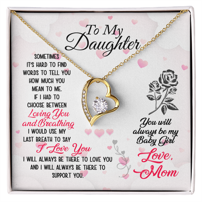 To my daughter