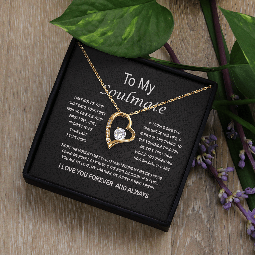 To my Soulmate- Forever Love Necklace